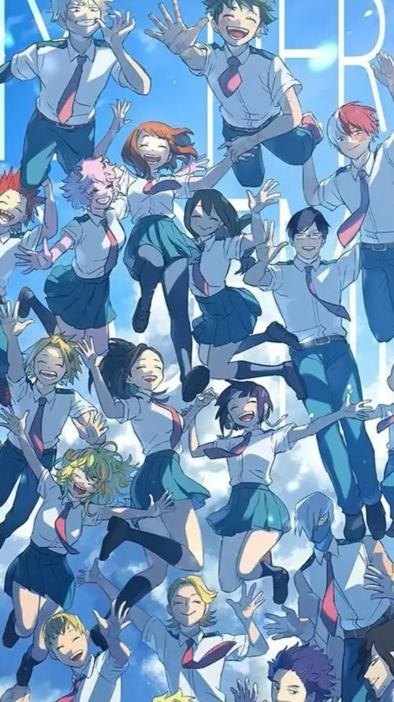 ai character: Mha sleepover 😝 background