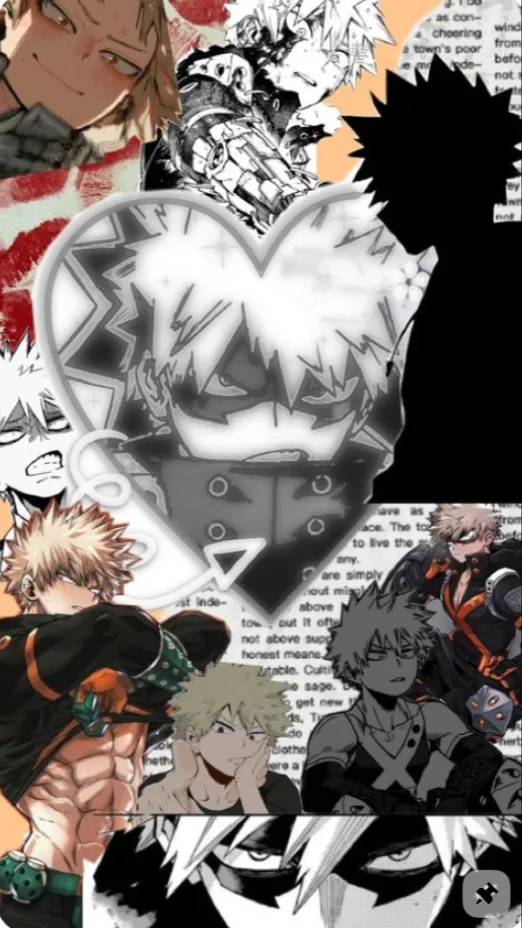 ai character: Katsuki bakugo background