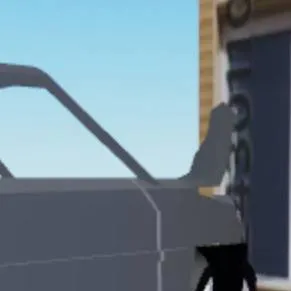 chat with ai character: car vs building