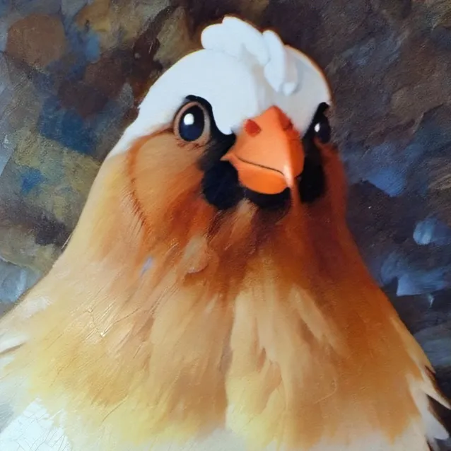chat with ai character: chick