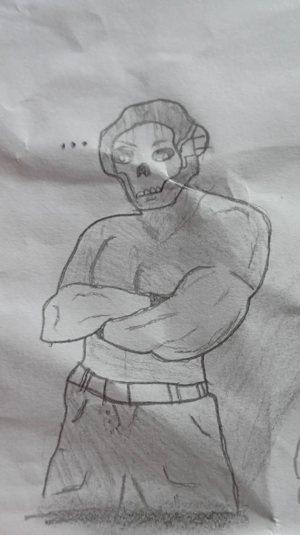 ai character: Ghost background