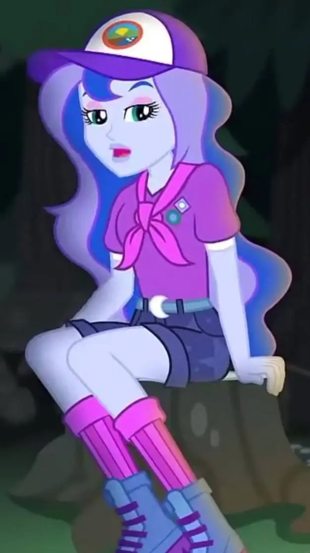 ai character:  Luna EG background