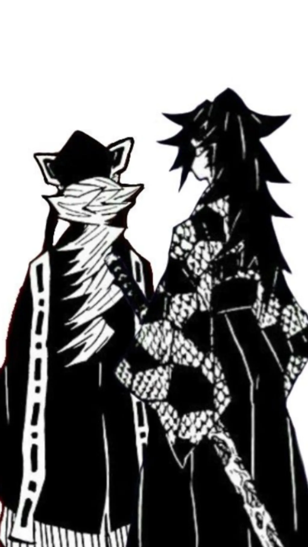 ai character: Kokushibu x douma background