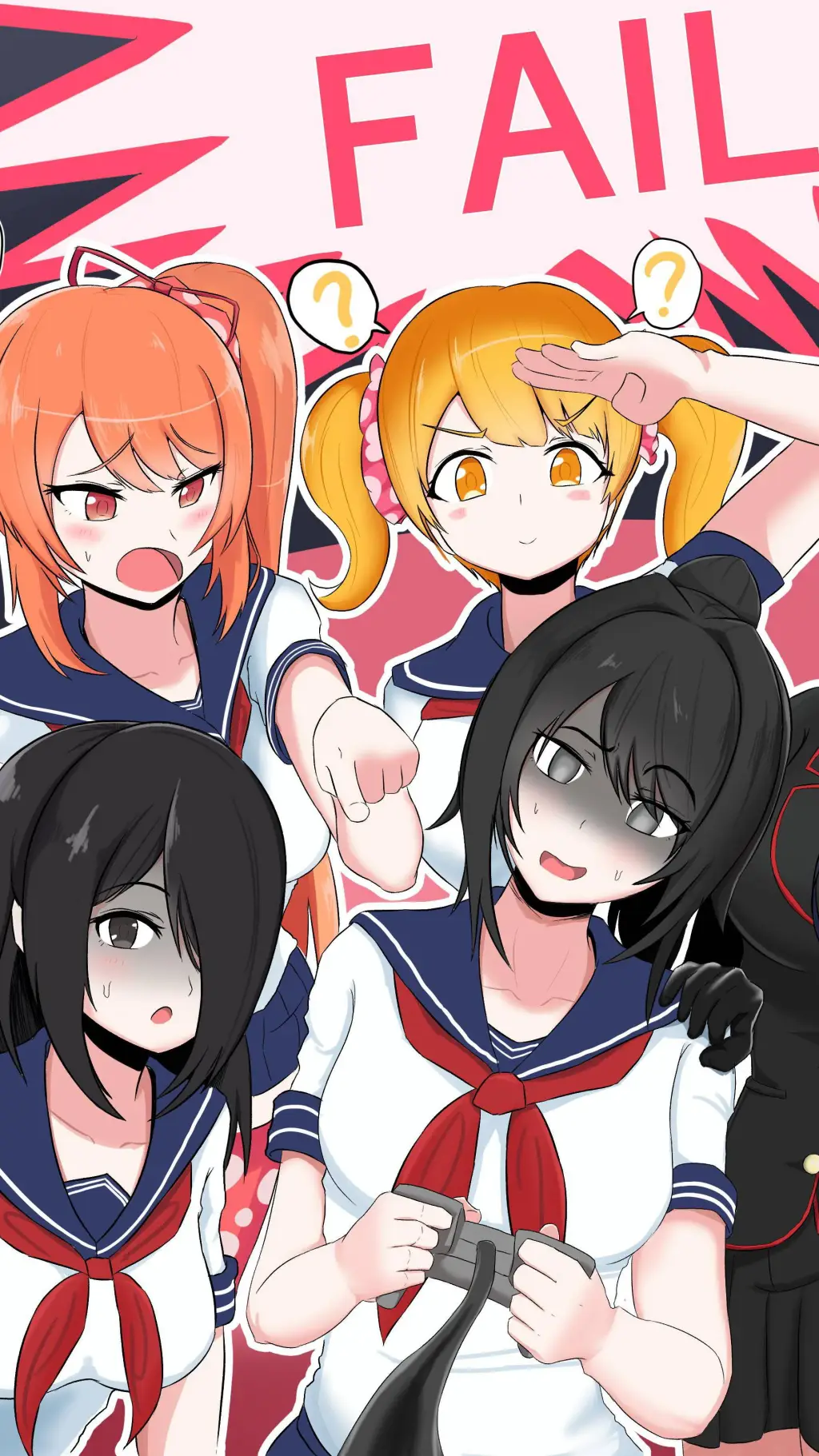 ai character: Yandere simulator background