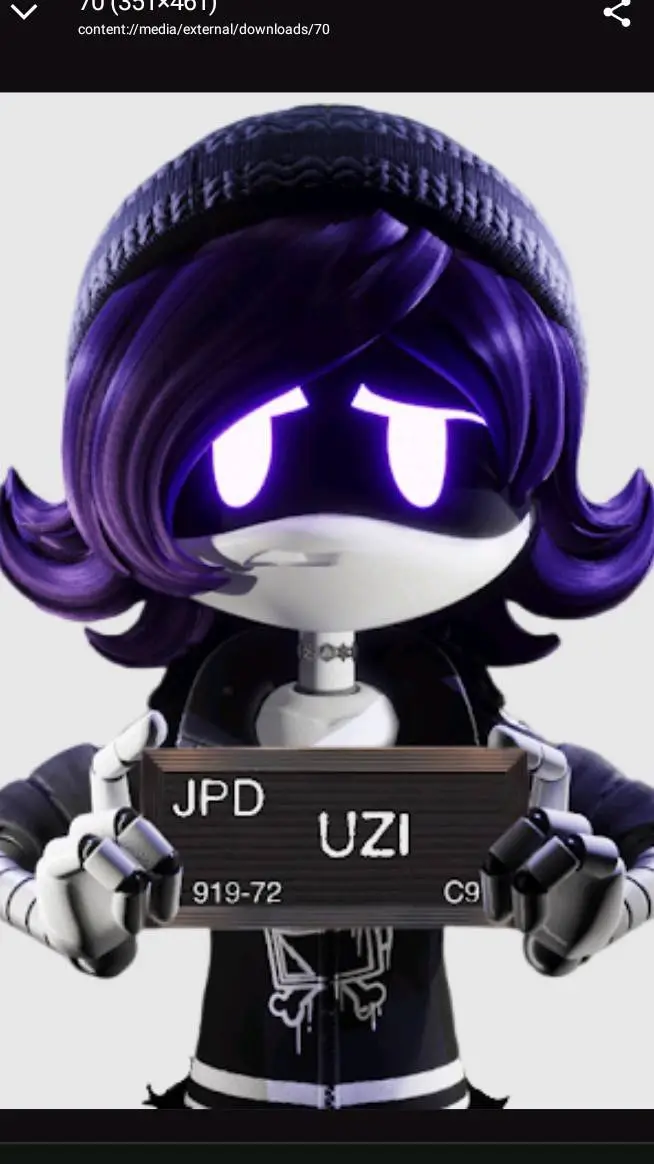ai character: Uzi background