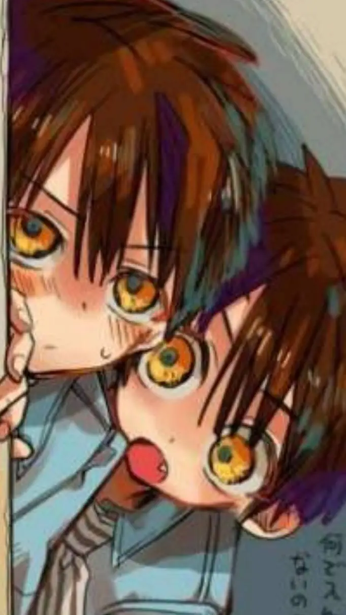 ai character: tsukasa y Amane ;) background