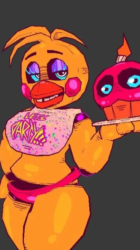ai character: toy chica😏 background