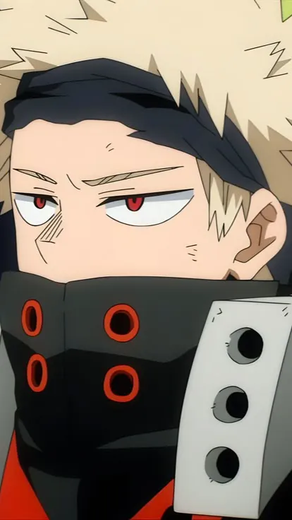 ai character: Bakugo Katsuki background