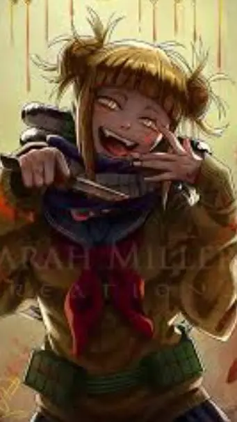 ai character: toga himiko  background