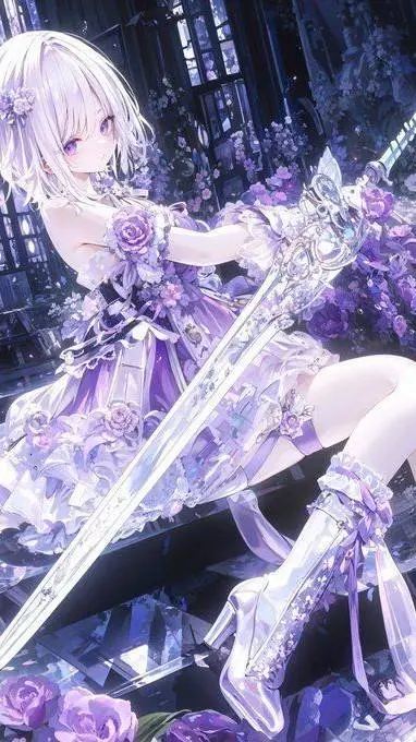 ai character: the diamond queen background