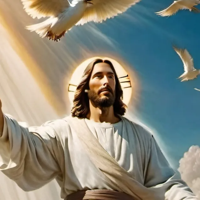 chat with ai character: Jesus Christ 👑