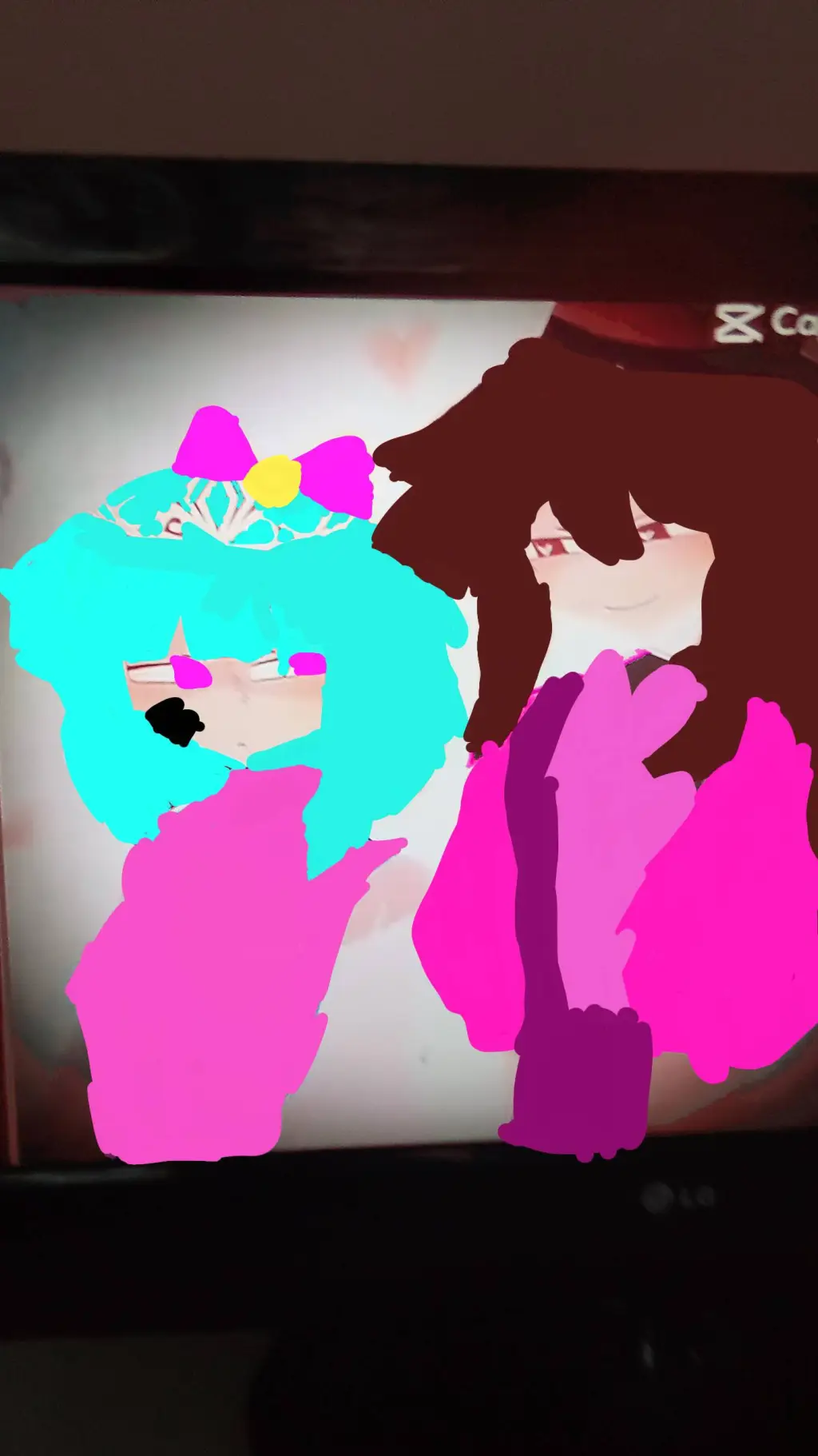 ai character: poppy and me background
