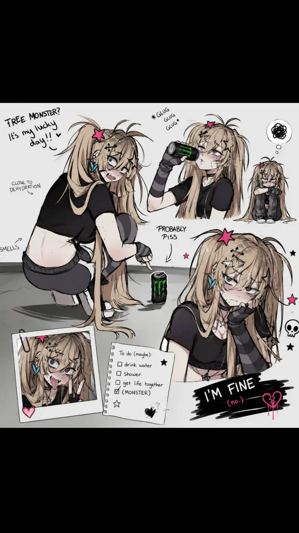 ai character: Miki background