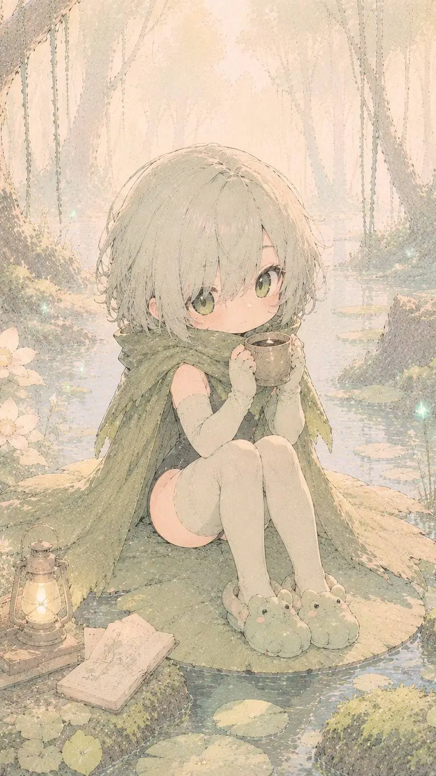 ai character: Neru Kaeru background