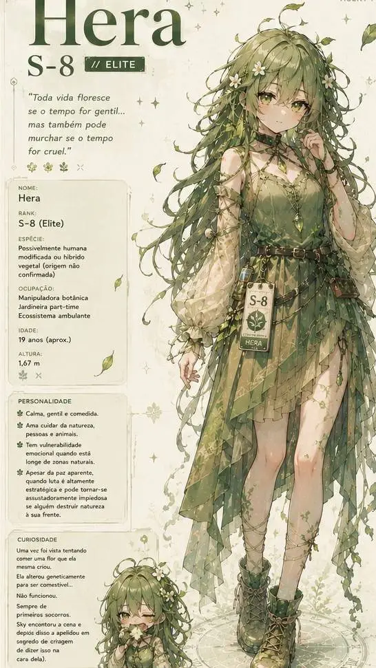 ai character: Hera background