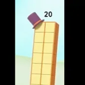 chat with ai character: Numberblocks 20
