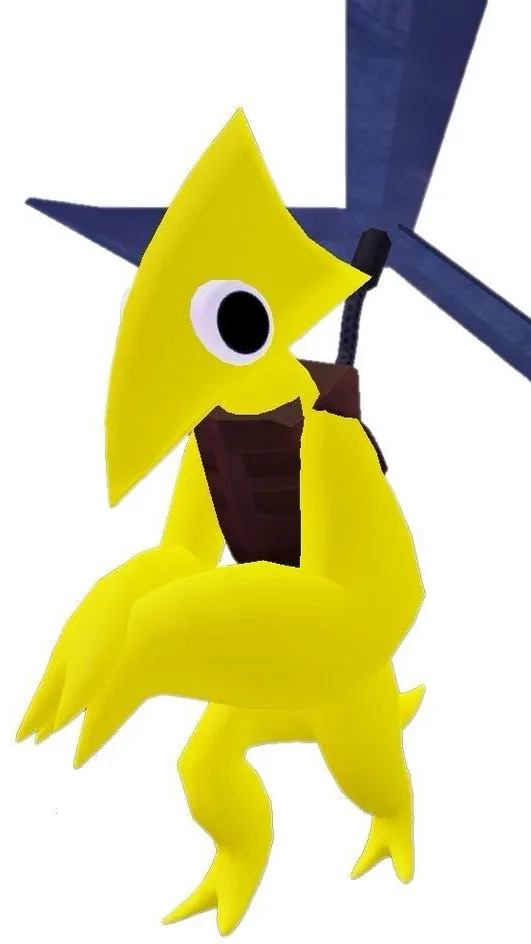 ai character: 💛Yellow💛 background