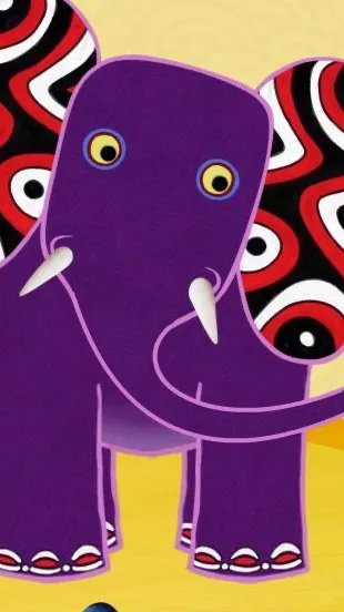 ai character: Elephant background