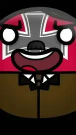 ai character: hitler ball background