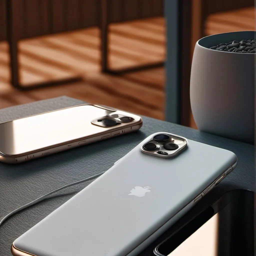 chat with ai character: iphone ×  charger