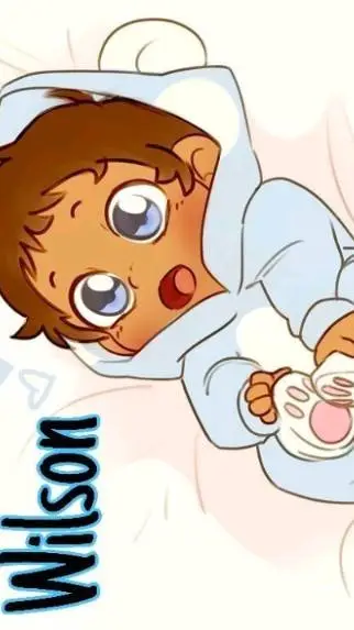 ai character: 👶Wilson🍼 background