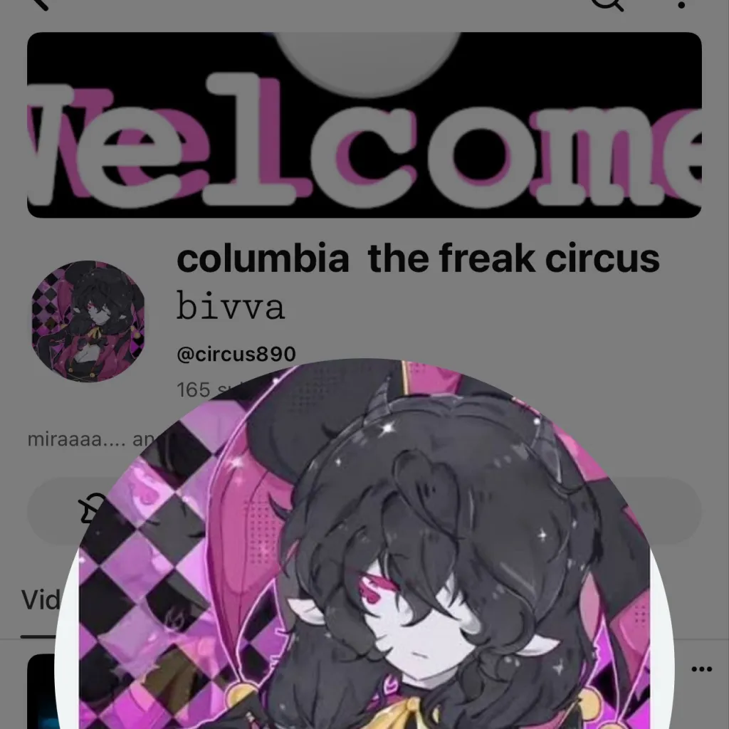 chat with ai character: Columbia the freak 