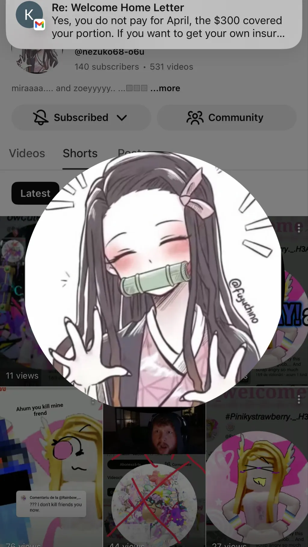 ai character: bad weather  background