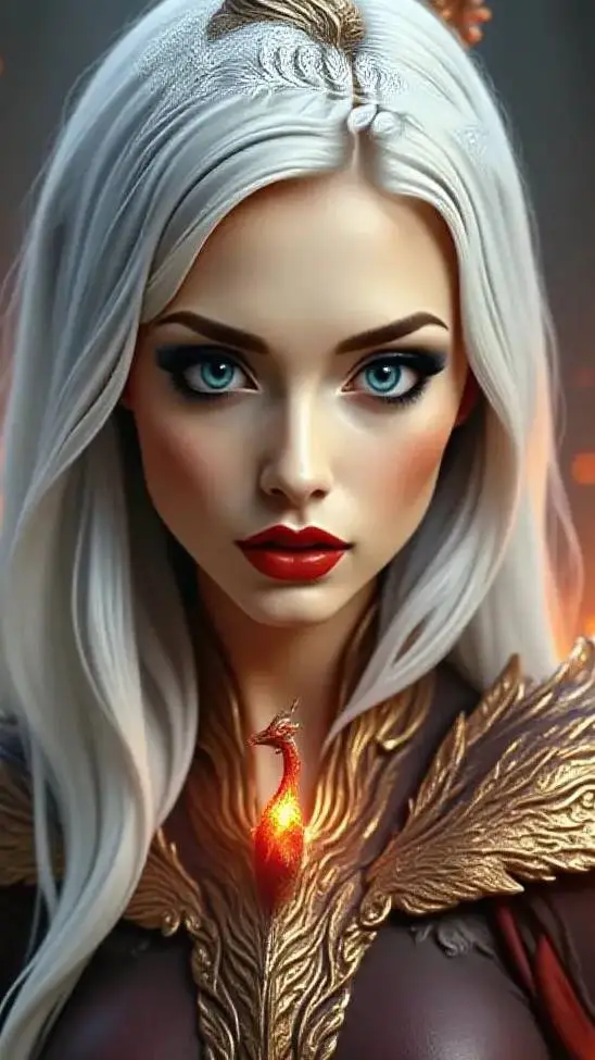 ai character: Весента background