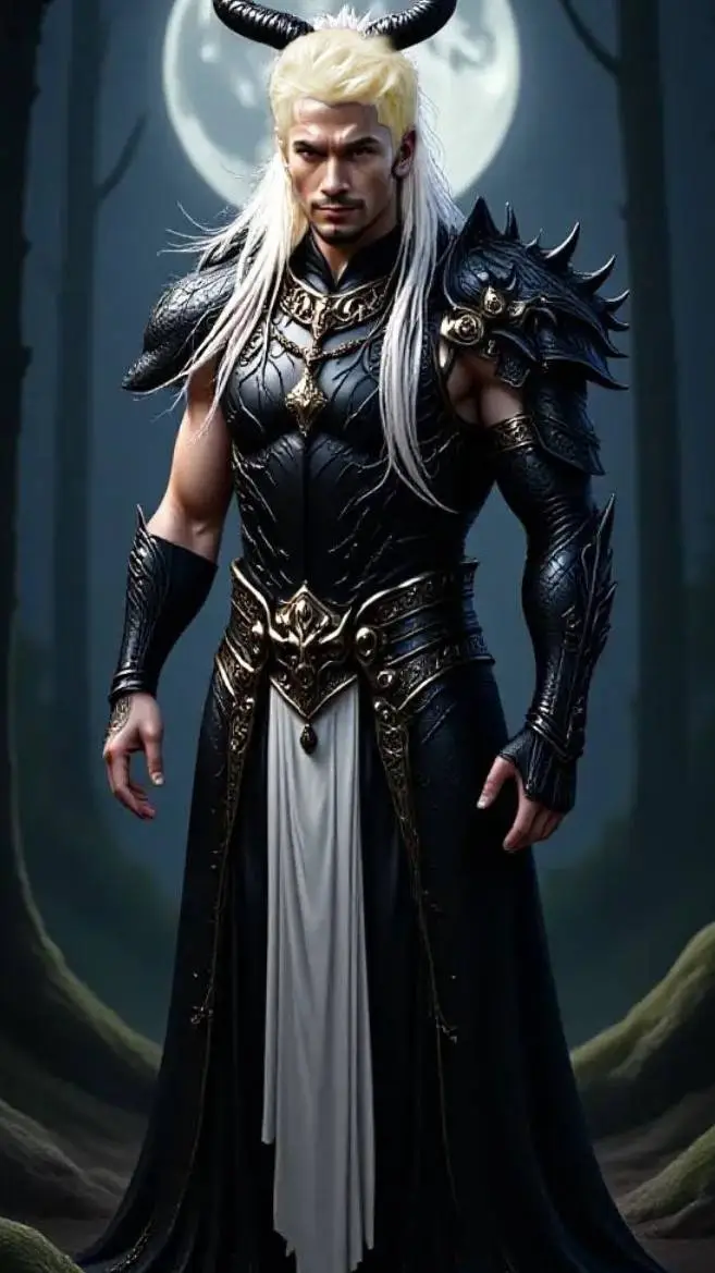ai character: Сантор background