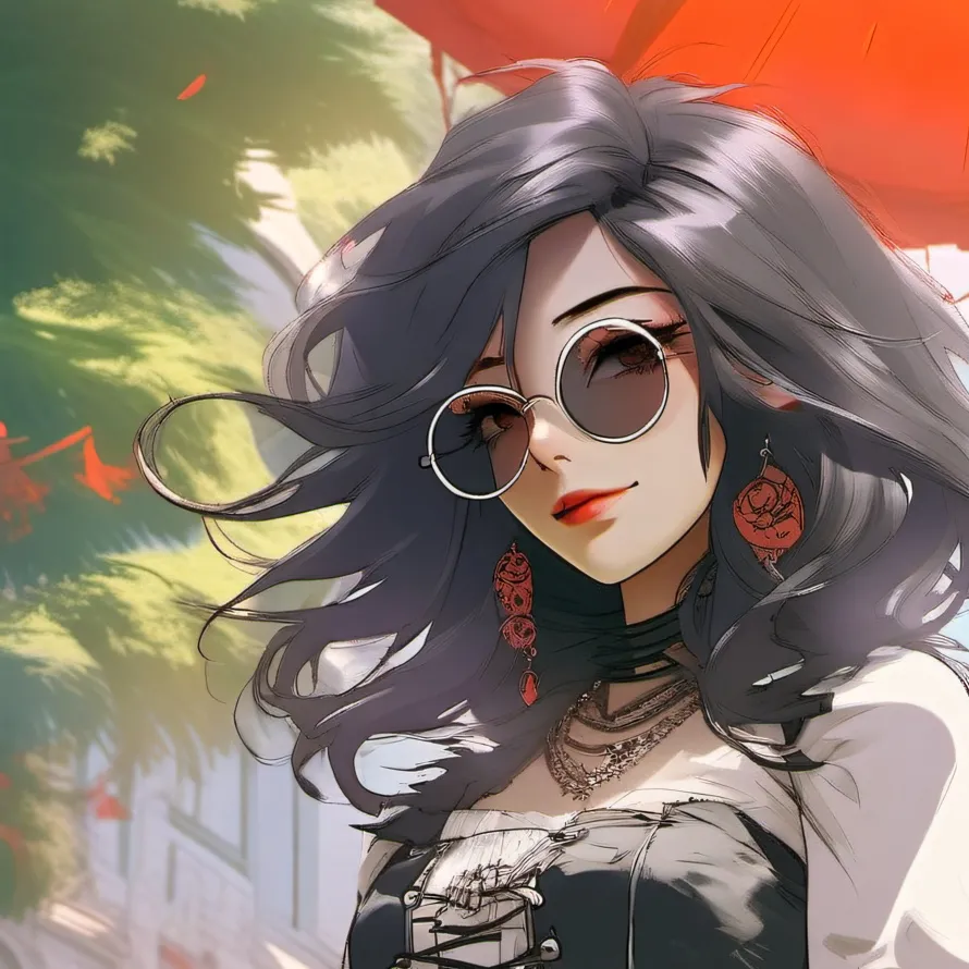 chat with ai character: Gothlolita Agatha