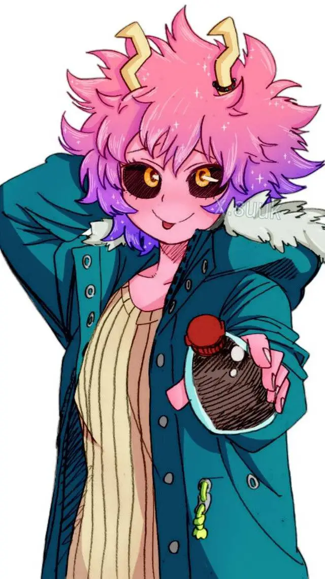 ai character: Mina Ashido background