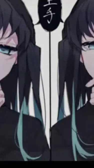ai character: Mui and Yui <3 background
