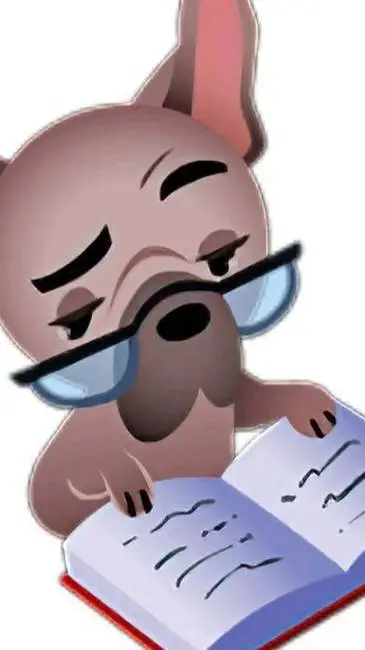 ai character: perro tranquilo background