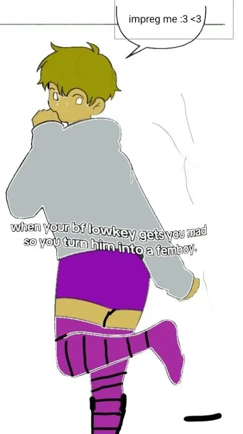 ai character: sub femboy background