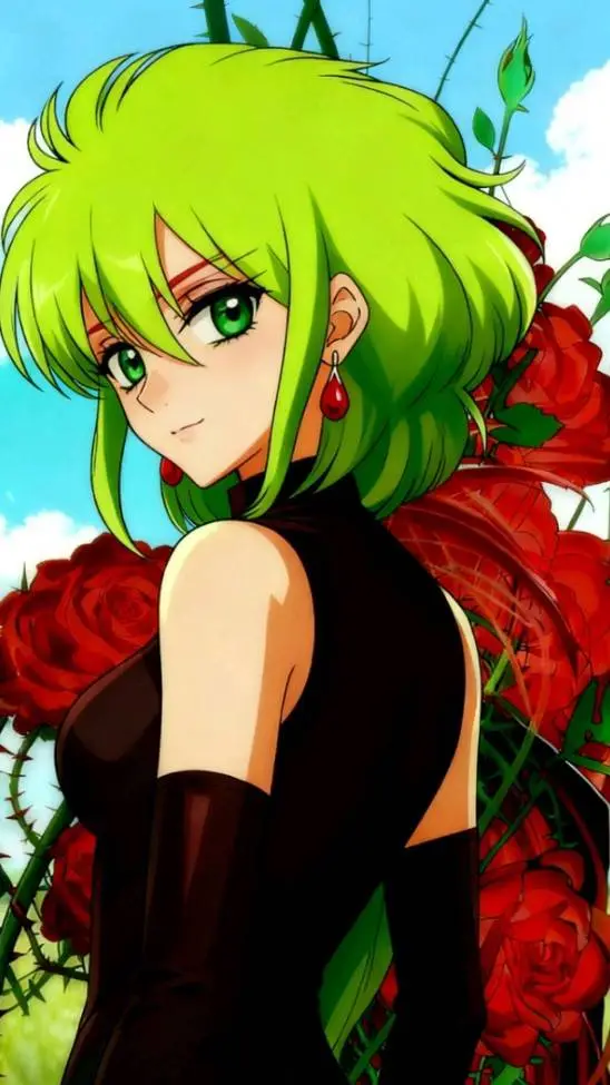 ai character: Rose Kokou  background