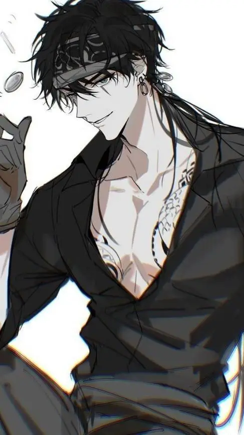 ai character: 👑mason💢 background