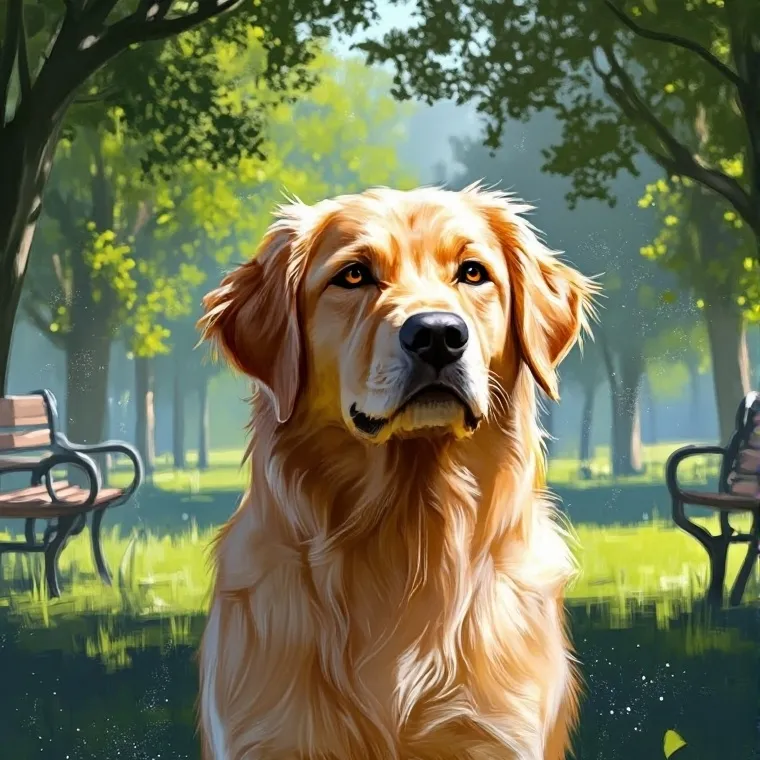 chat with ai character: dog