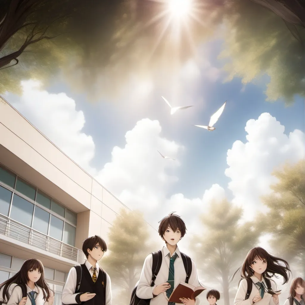 chat with ai character: school