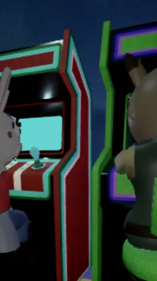 ai character: Bunny best past background