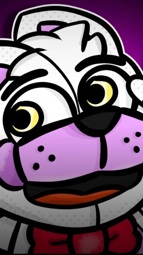 ai character: Oddies fnaf background