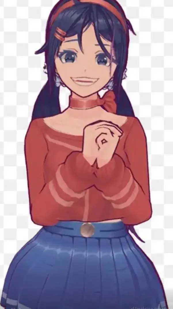 ai character: menina de bullying background