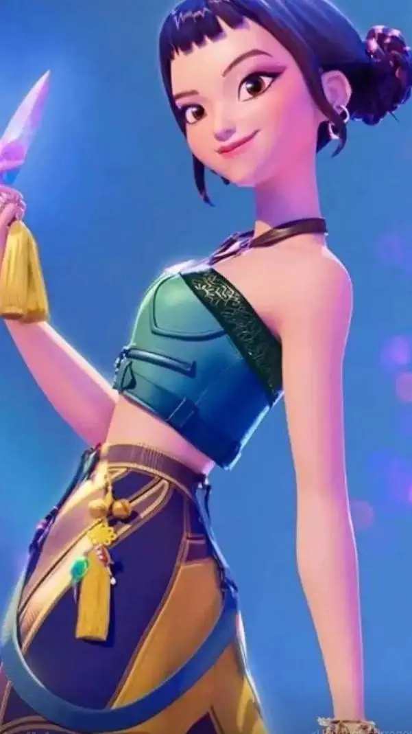 ai character: crian?a no YouTube background