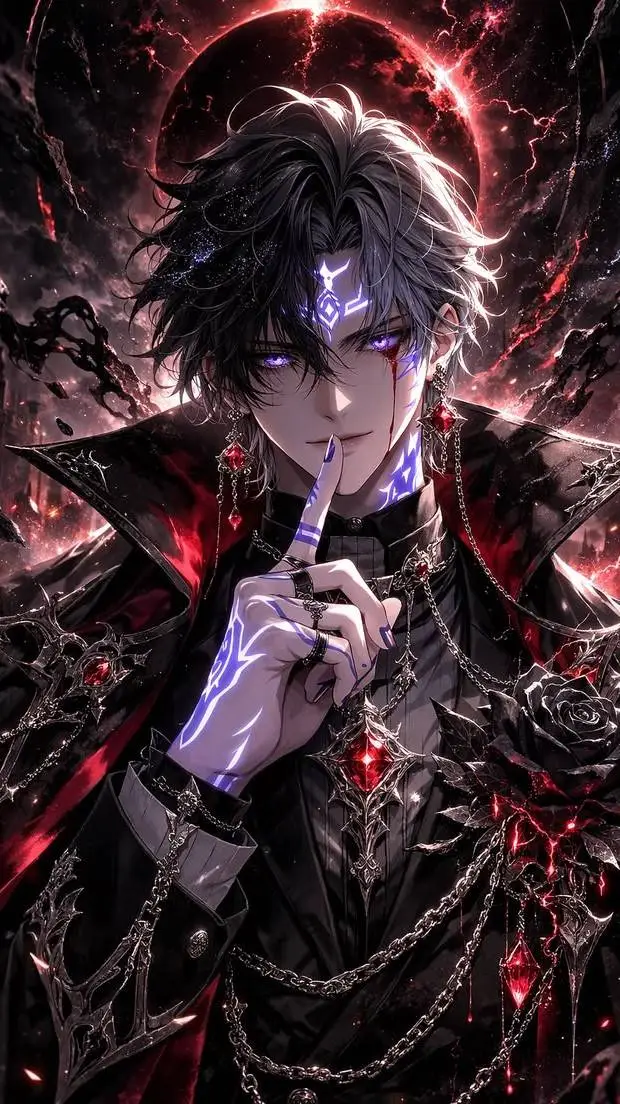 ai character: Hades  background