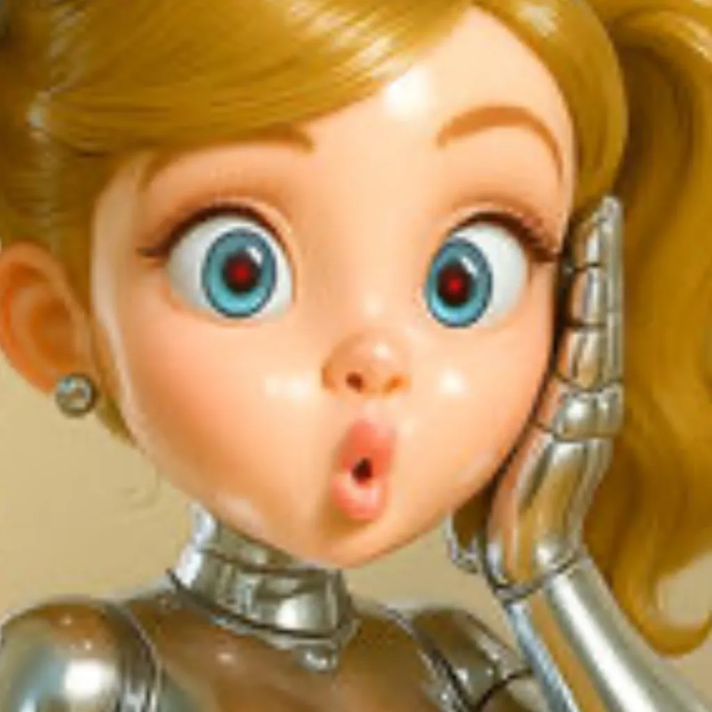 chat with ai character: Princess Robot