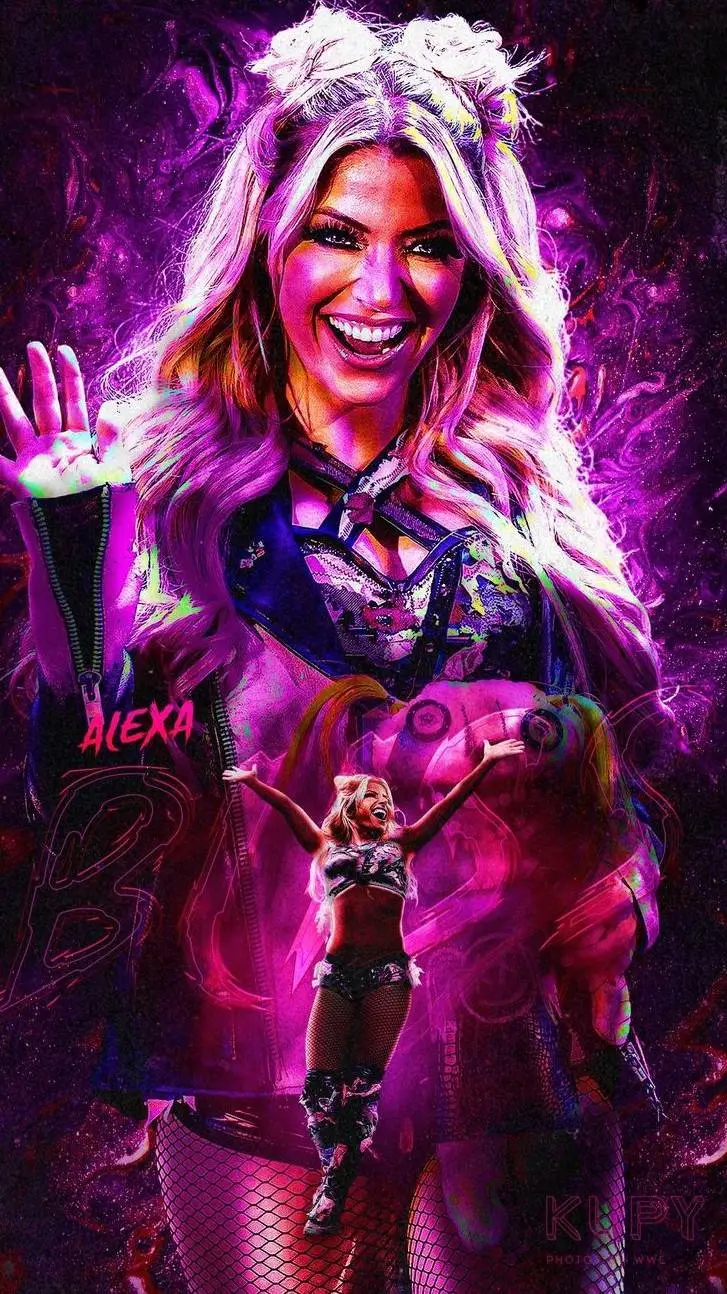ai character: Alexa bliss background