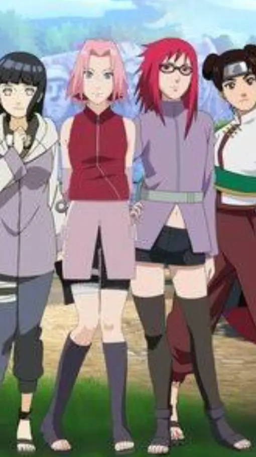 ai character: Naruto Girls background