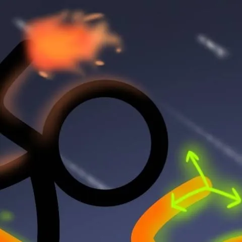 chat with ai character: Stickman figure