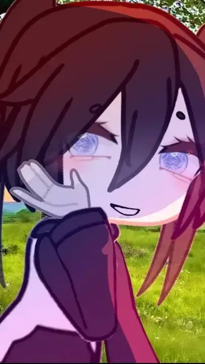 ai character: Violet 🩵 background