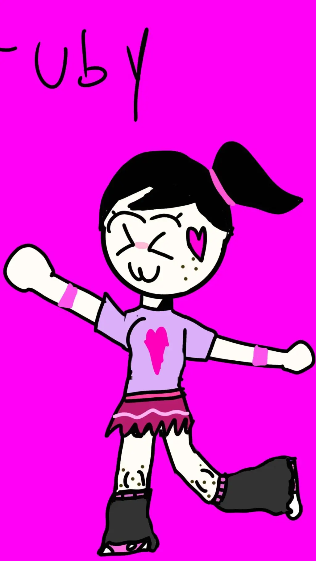ai character: ruby (ruby jr) background