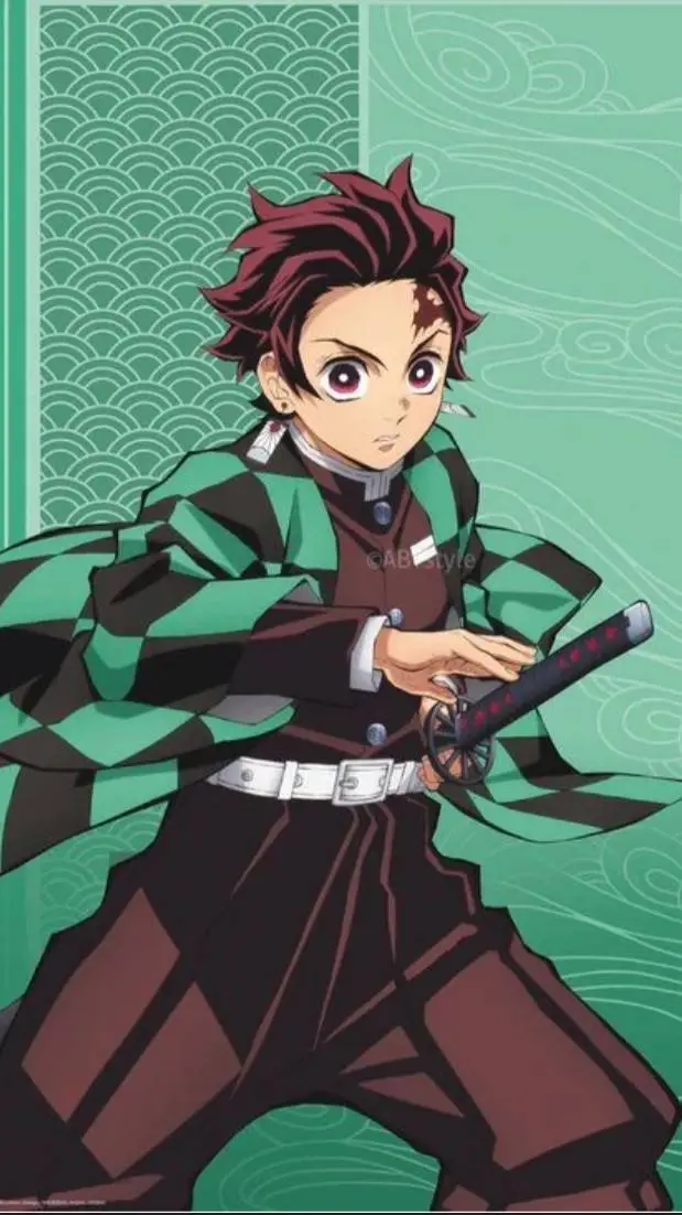 ai character: Tanjiro Kamado background